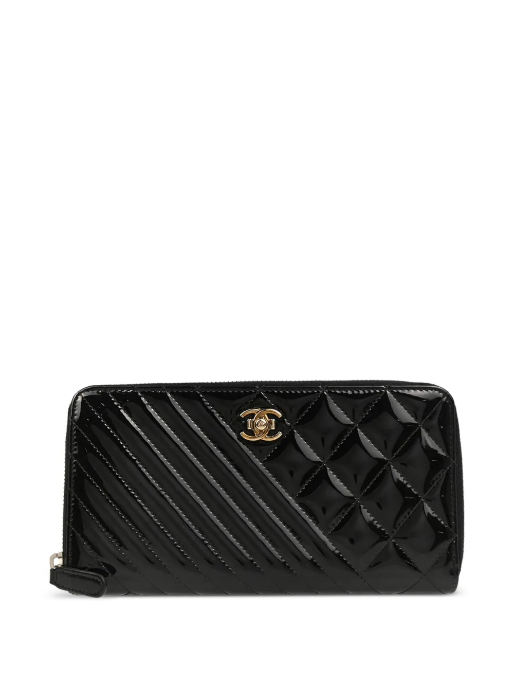 Pre-owned Chanel Boy  Wallet In Black