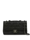 CHANEL Pre-Owned 2014 CC Stitch Single Flap shoulder bag - Black