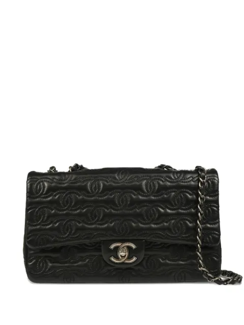CHANEL Pre-Owned 2014 CC Stitch Single Flap shoulder bag