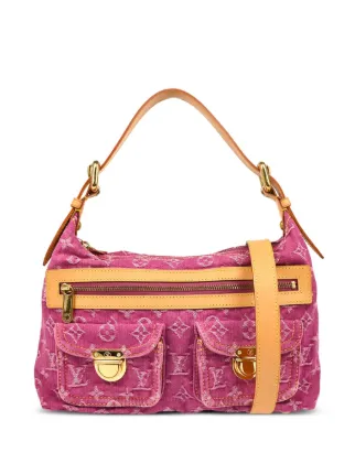 Louis Vuitton Pre-Owned 2006 モノグラム デニム ショルダーバッグ