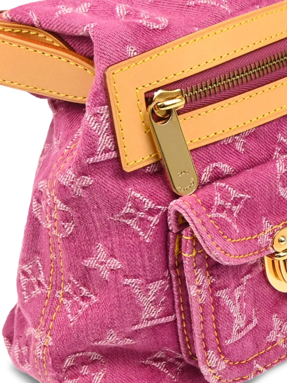 Louis Vuitton Pre-Owned 2006 モノグラム デニム ショルダーバッグ