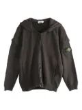 Stone Island zip-up hoodie - Grey