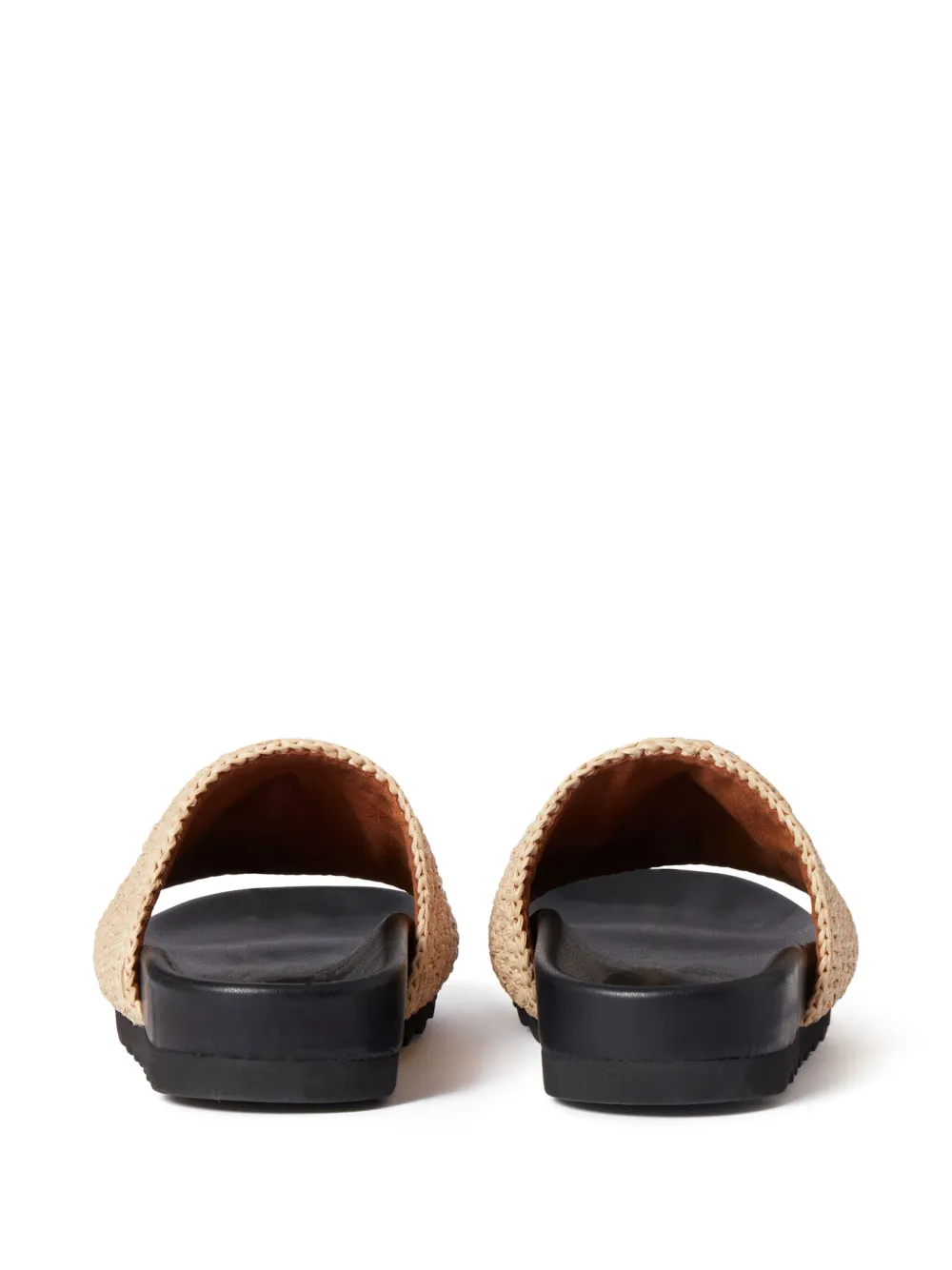 Stella McCartney Geweven slippers Beige