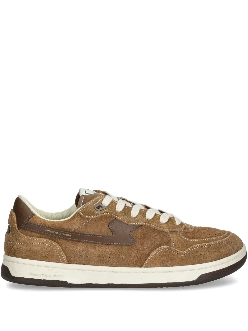 Stepney Workers Club Pro-Cup suede leather sneakers Brown