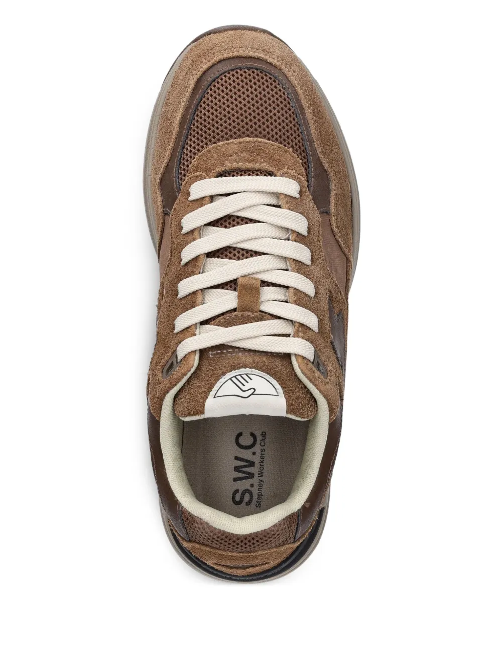 Stepney Workers Club Amiel Strike sneakers Brown