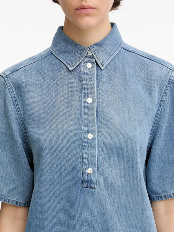 samsoe denim dress Samse Samse Jonie Dress 14301 Dream Blue Seahorse S/M