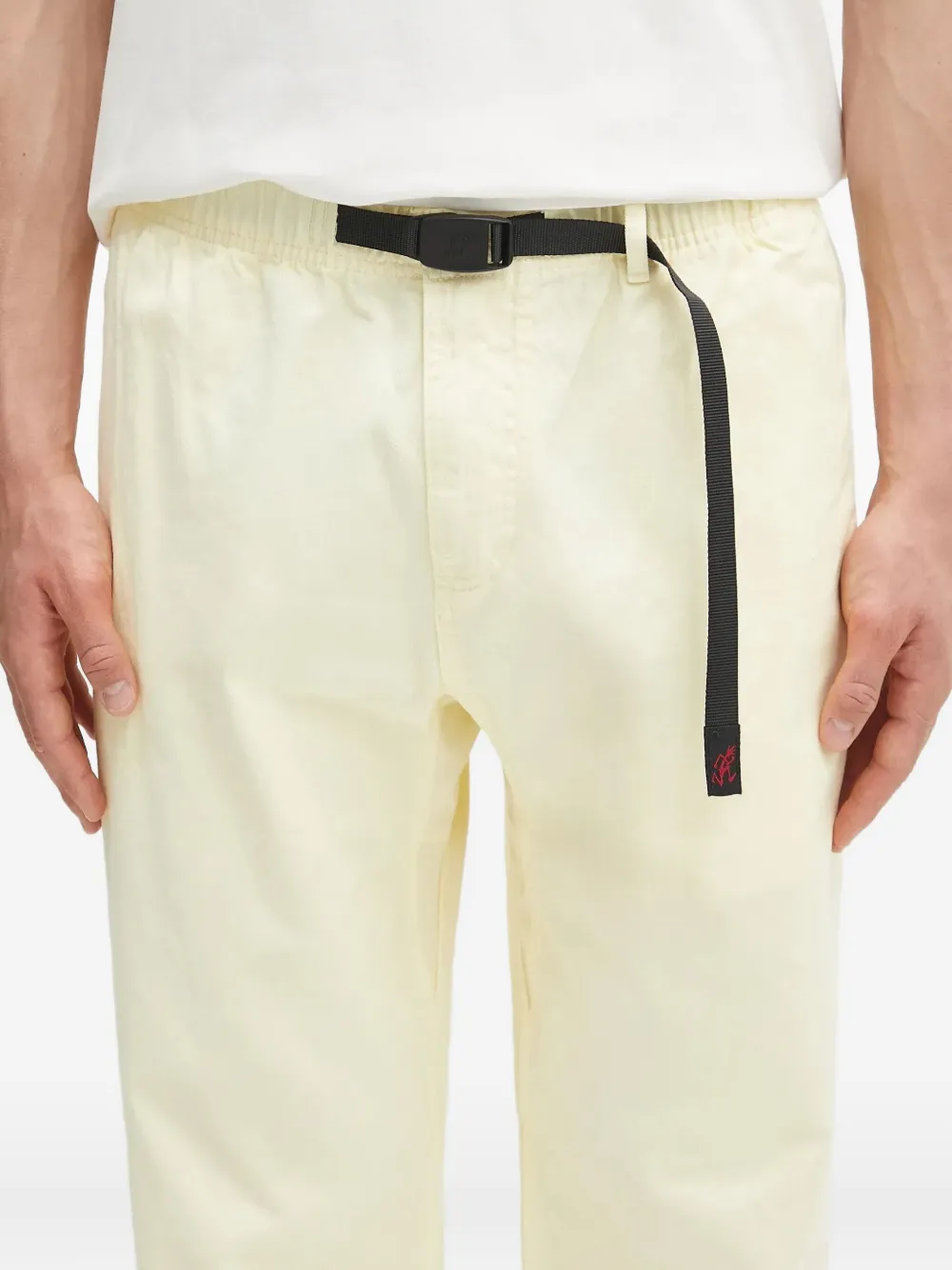 Gramicci Broek met elastische taille Geel