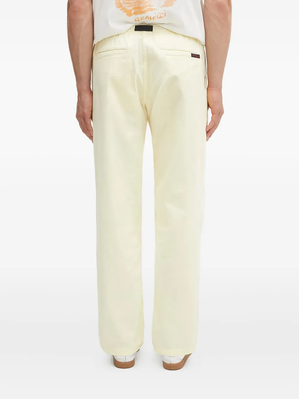 Gramicci Broek met elastische taille Geel