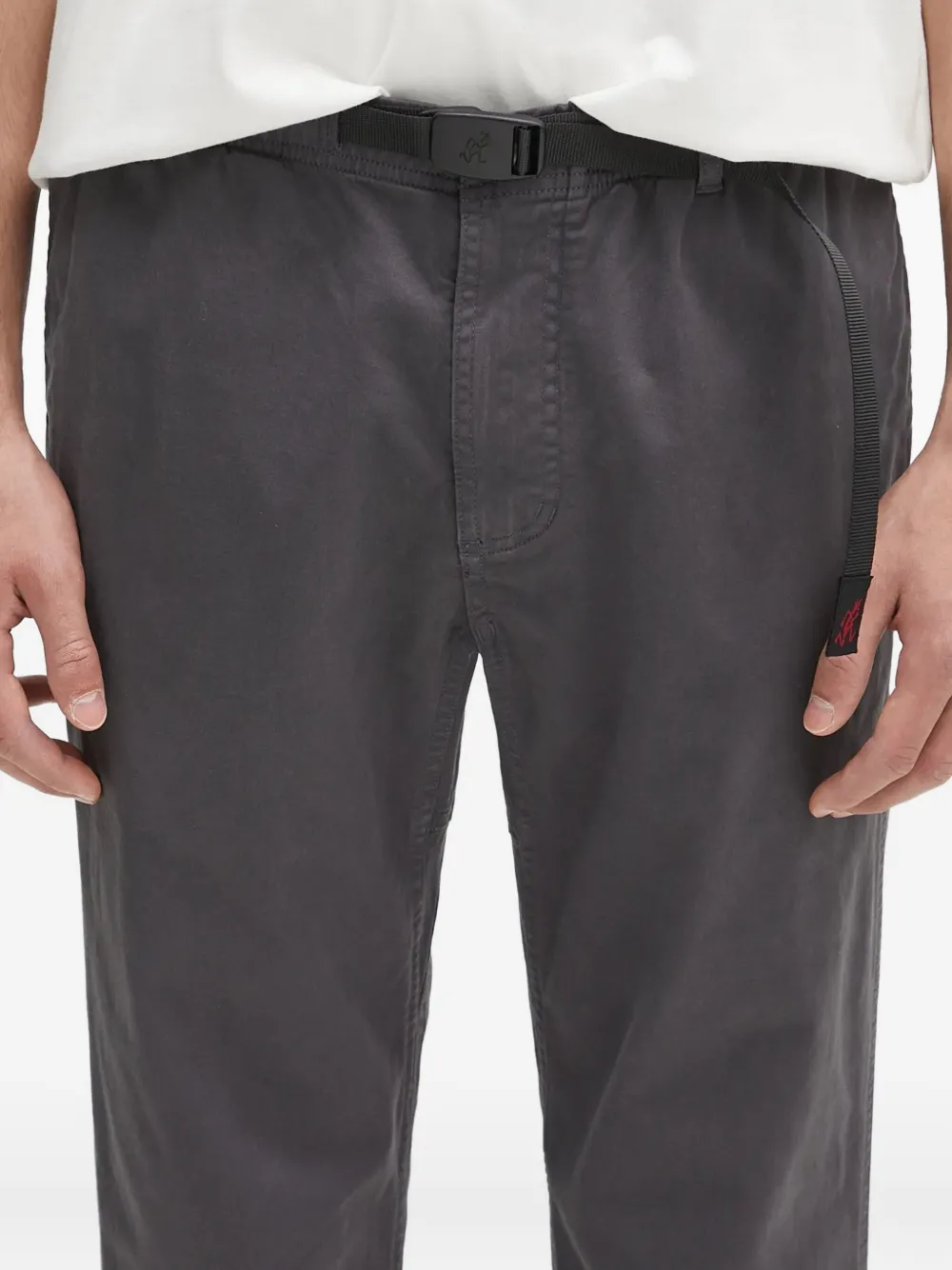 Gramicci Broek met trekkoordtaille Grijs