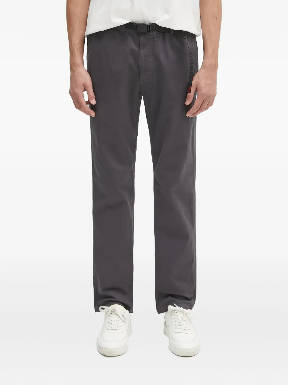 Gramicci Broek met trekkoordtaille Grijs