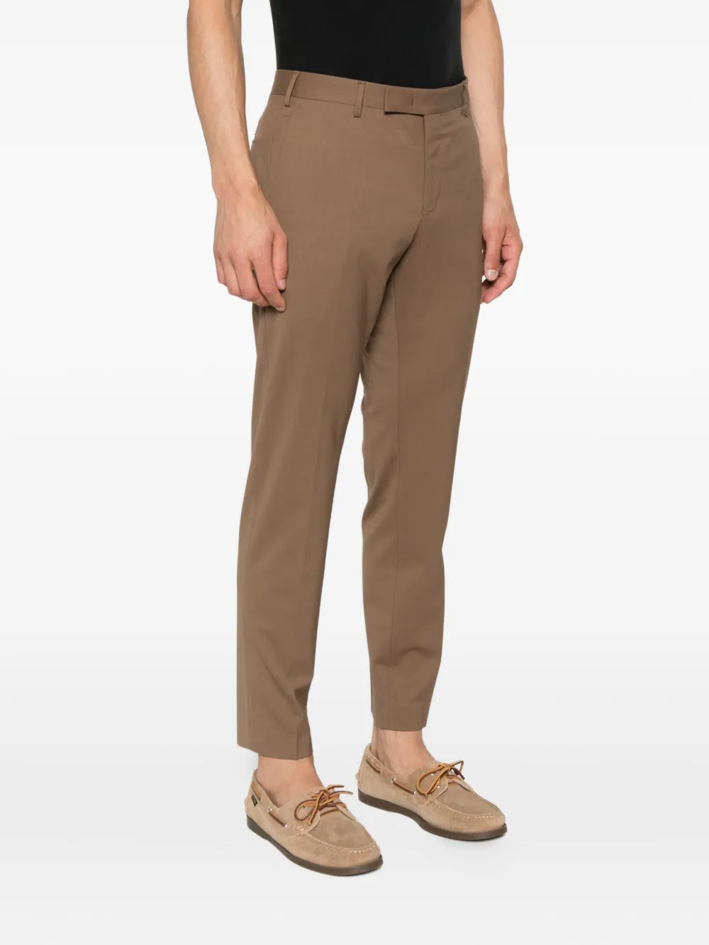 PT Torino Wollen broek Beige