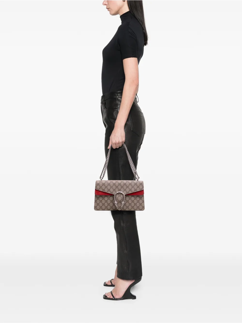 Gucci Pre-Owned 2016-2025 Small GG Supreme Dionysus shoulder bag | Pre-Owned | Image 2