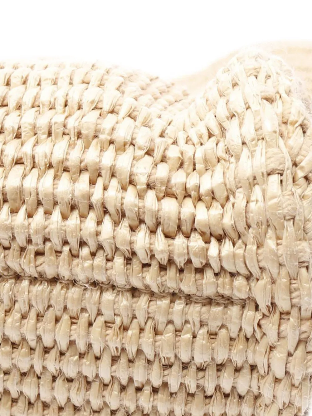 Pre-owned Givenchy 2000-2025 Large Raffia G Shopping Tote Bag