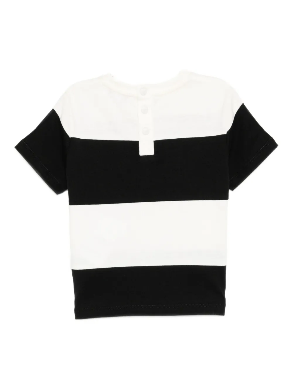 Emporio Armani Kids logo-embroidered striped T-shirt | Baby T-Shirts | Image 2