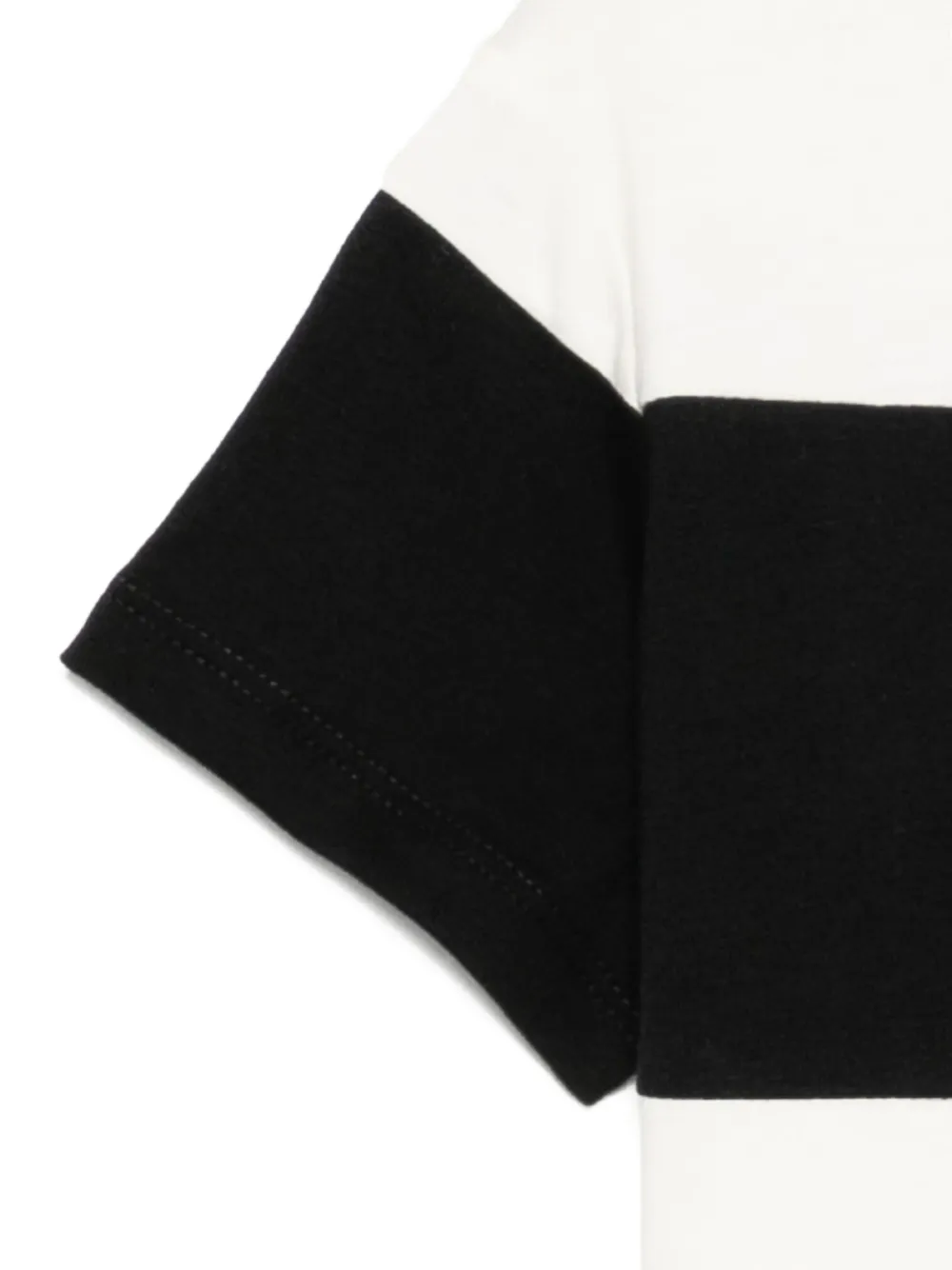 Emporio Armani Kids T-shirt met geborduurd logo Zwart