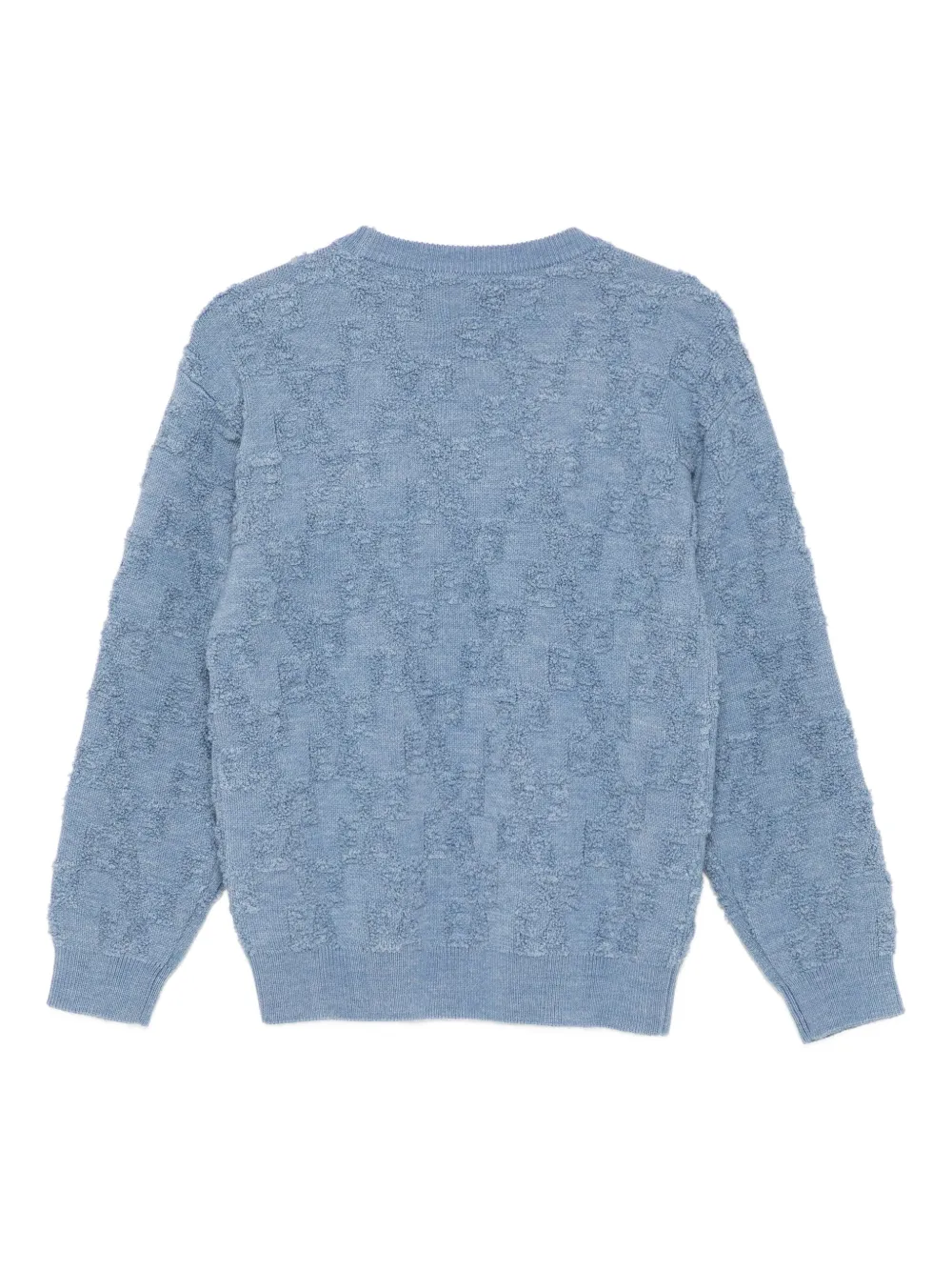 Emporio Armani Kids motif-intarsia jumper | Boys Knitwear | Image 2