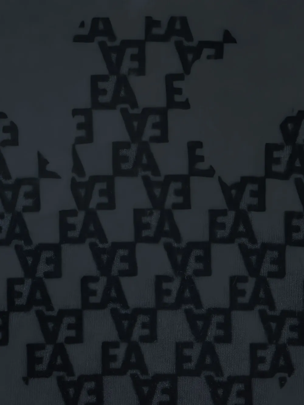 Emporio Armani Kids T-shirt met adelaar-logo en lange mouwen Zwart