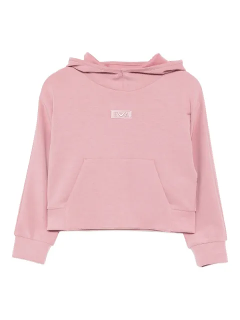 Emporio Armani Kids logo-embroidered hoodie