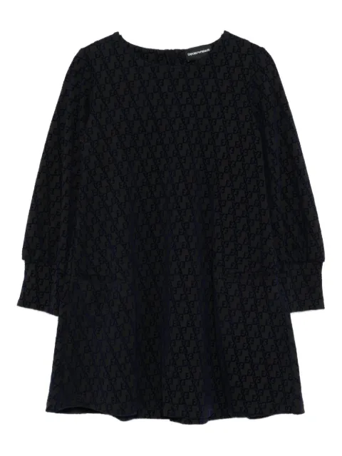 Emporio Armani Kids monogram dress