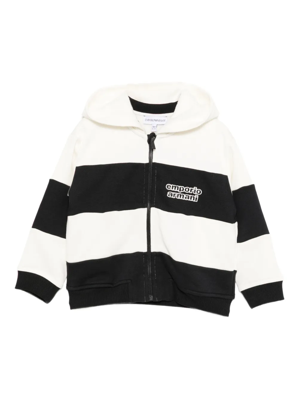 Emporio Armani Kids logo-embroidered jacket | White | Image 1