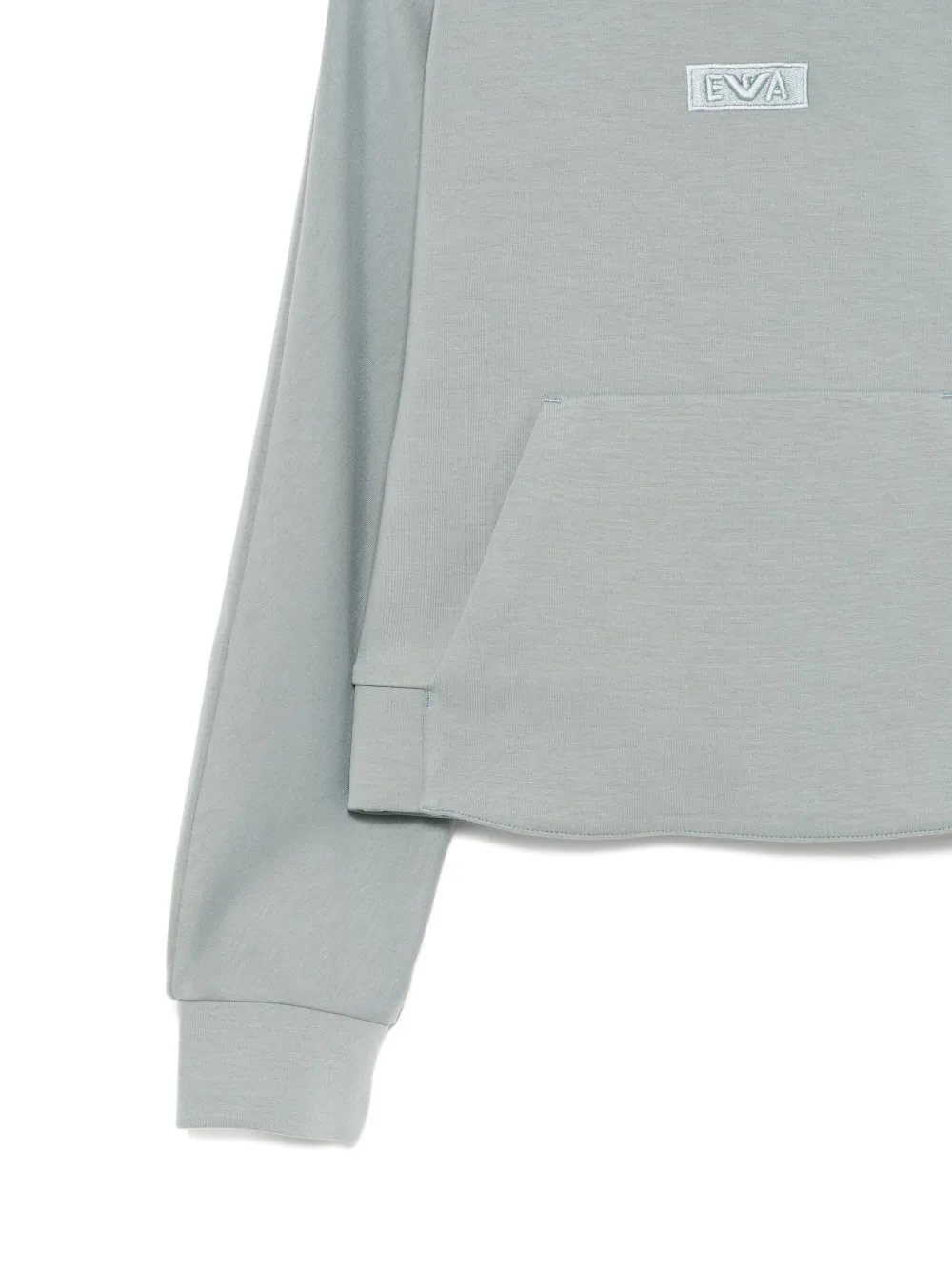 Emporio Armani Kids Hoodie met logo Blauw