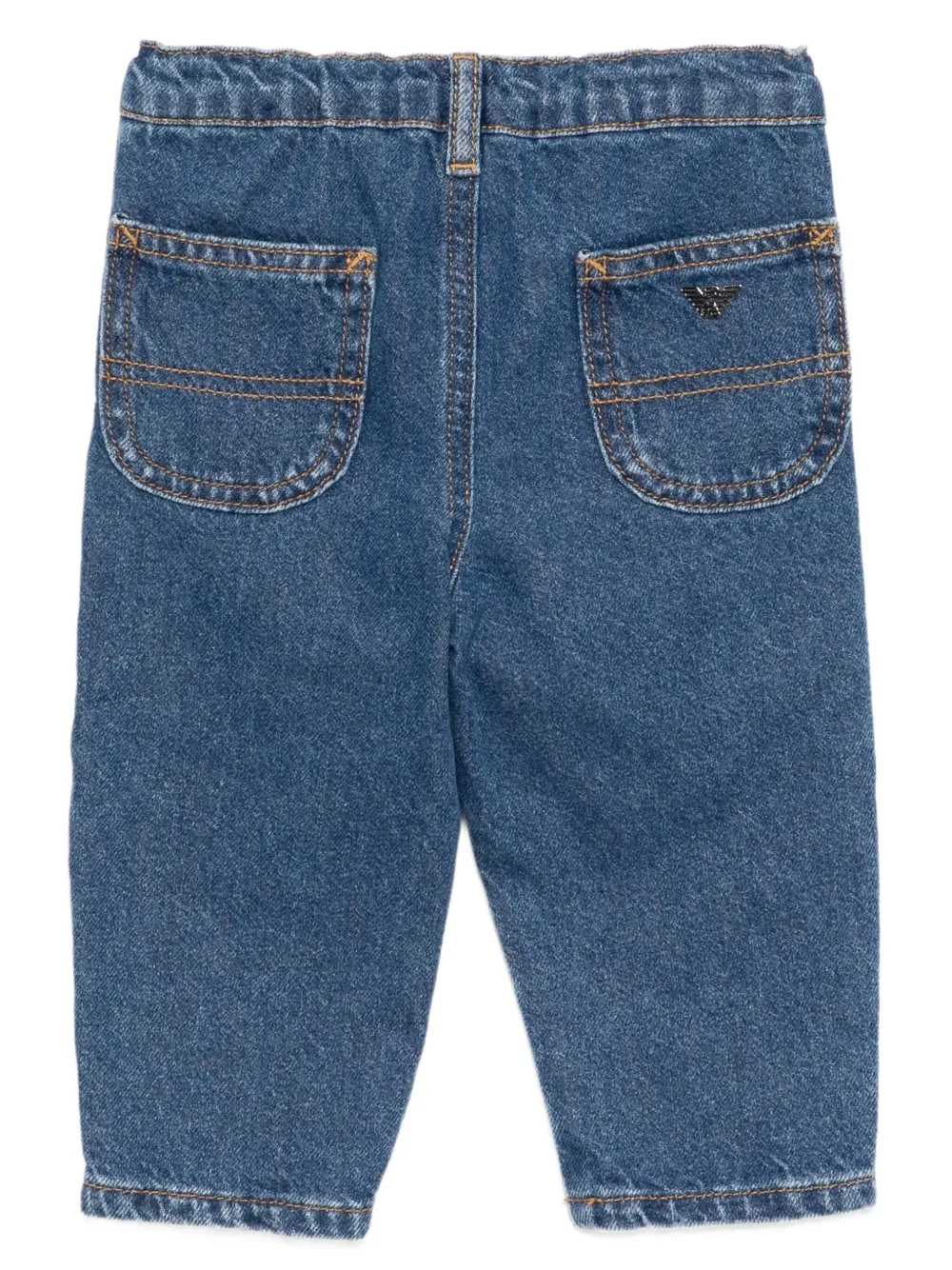 Emporio Armani Kids logo-patched jeans | Jeans | Image 2