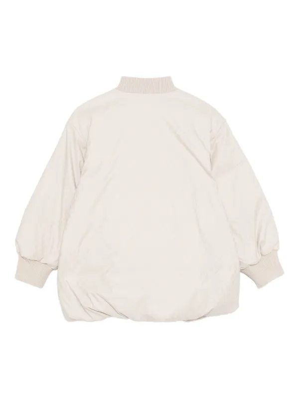 Emporio Armani Kids Monogram Jacket | Neutrals | FARFETCH ID
