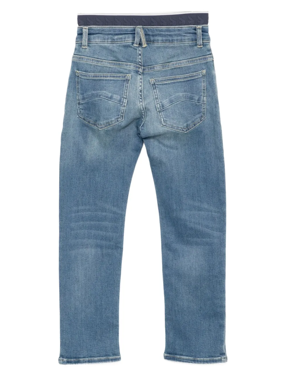 Emporio Armani Kids logo layered jeans | Teen Boy Clothing | Image 2