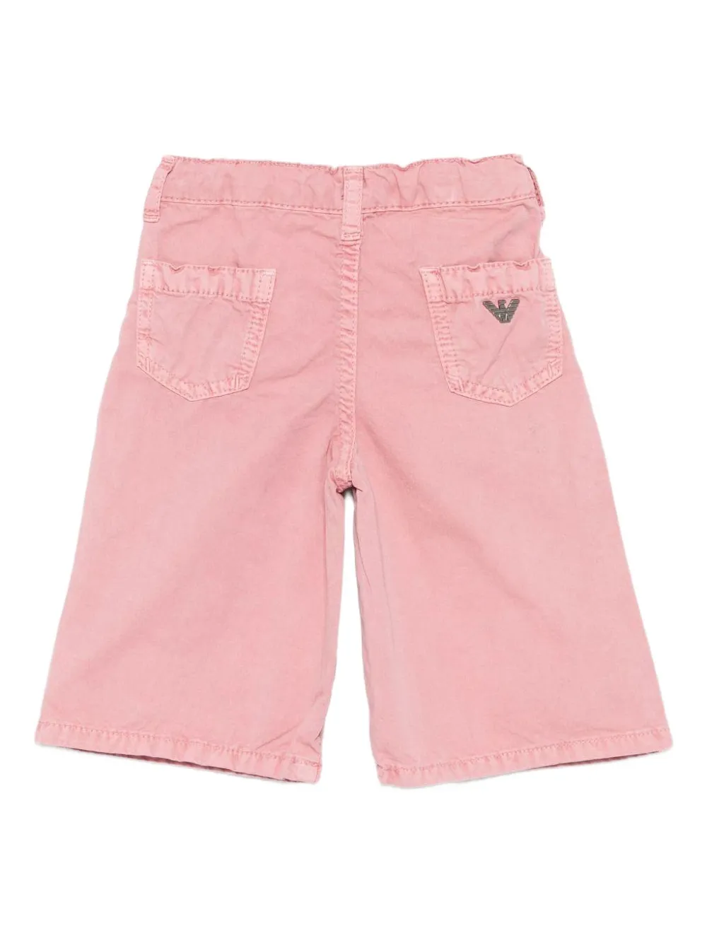Emporio Armani Kids logo-appliqué shorts | Boys Casual Trousers | Image 2