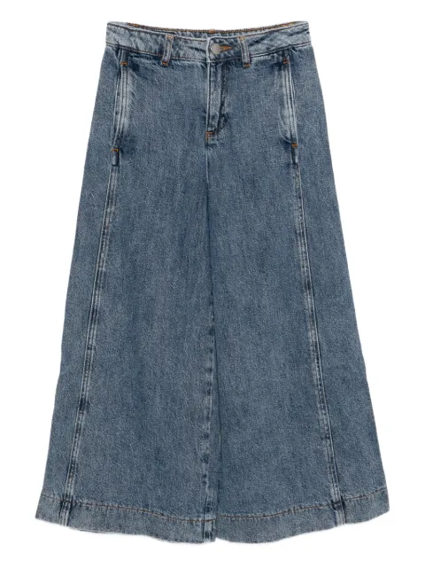 Emporio Armani Kids wide-leg comfort denim jeans