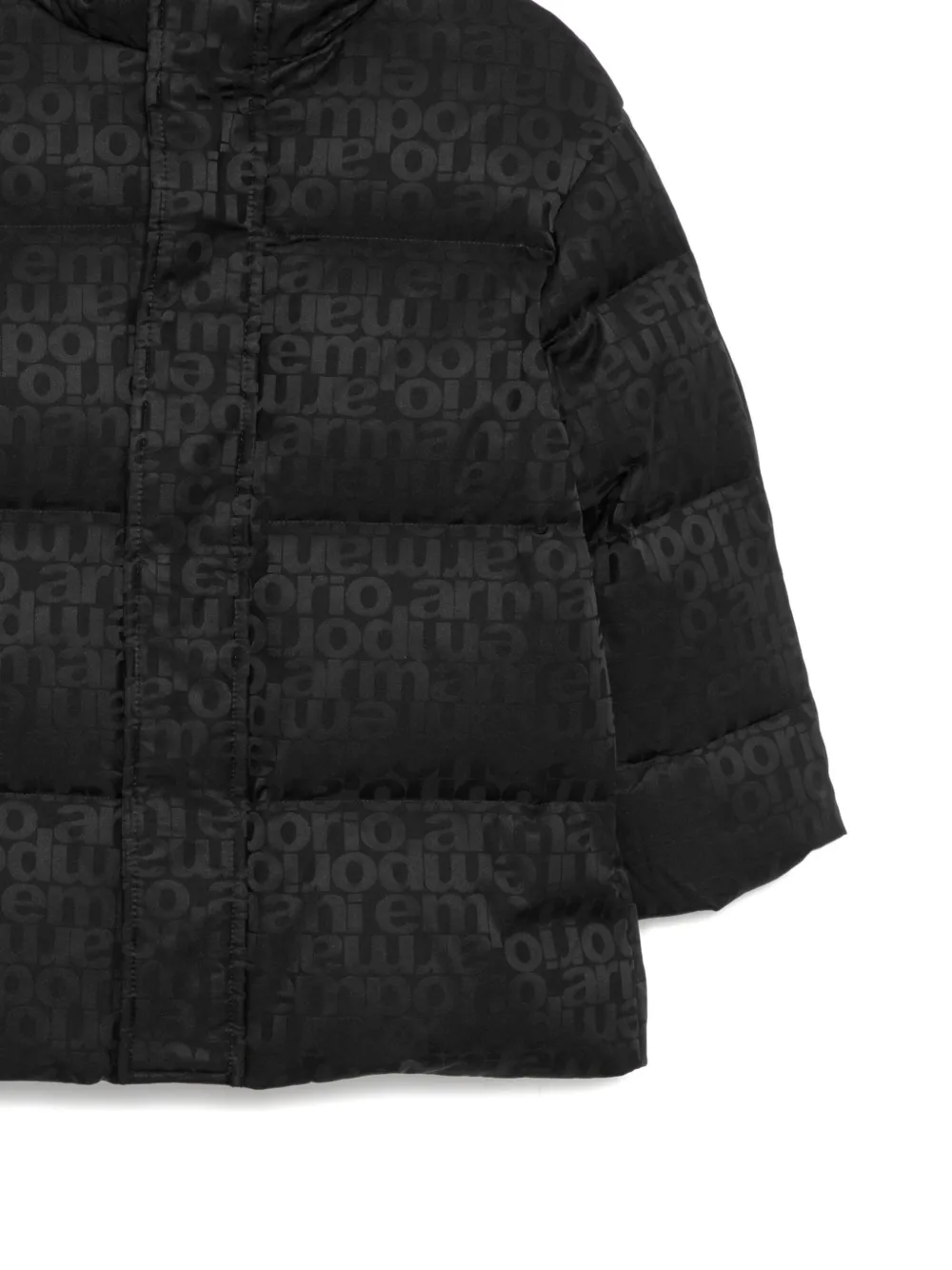 Emporio Armani Kids Jack met logoprint Zwart