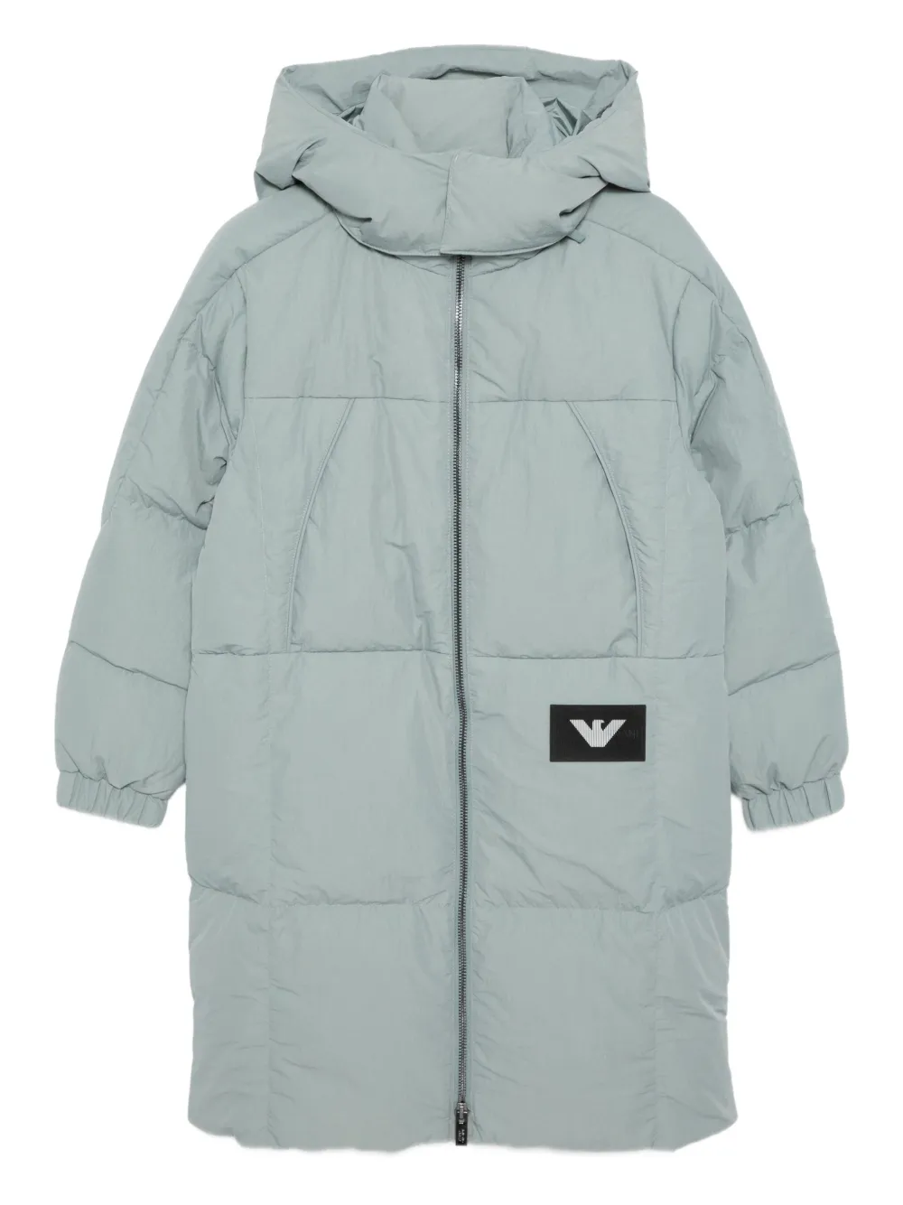 Emporio Armani Kids ASV パデッドコート - ブルー Emporio Armani Kids ASV パデッドコート - ブルー
