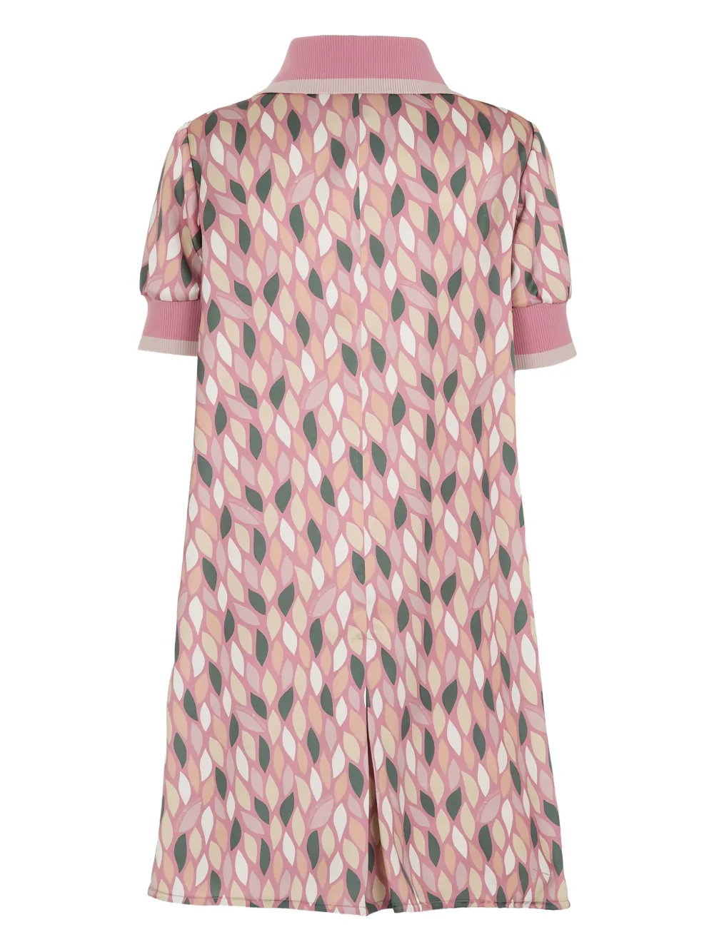 Emporio Armani Kids leaf-print polo dress | Girls Casual Dresses | Image 2