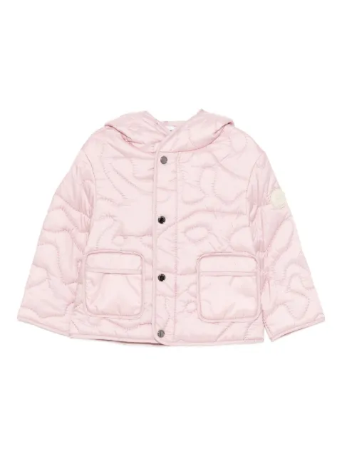 Emporio Armani Kids logo-patch padded jacket