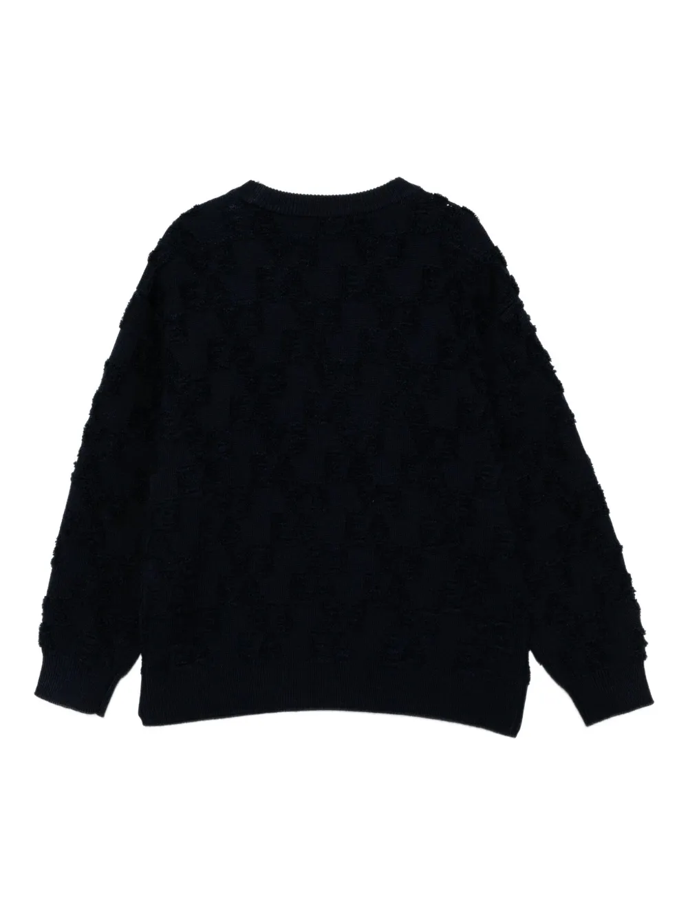 Emporio Armani Kids Trui met logoprint Blauw