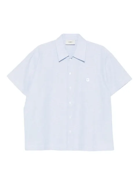 Coperni embroidered-logo short-sleeve shirt