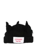 Charles Jeffrey Loverboy crown-detail beanie hat - Black