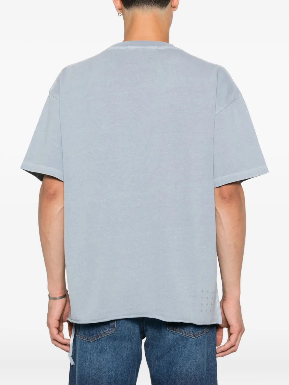 Ksubi Scott Ekess katoenen T-shirt met logodetail Blauw