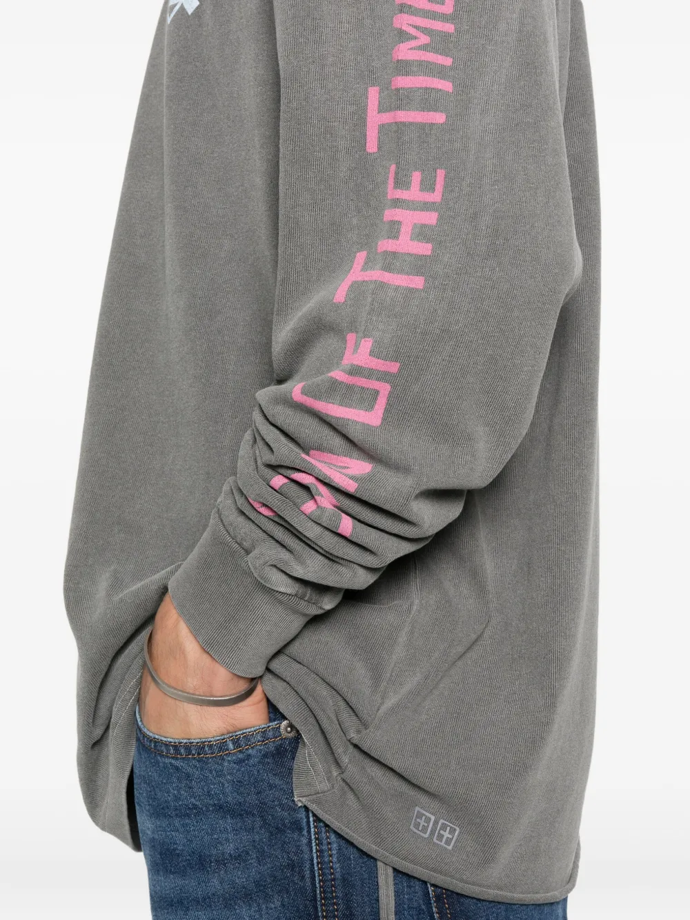 Ksubi The Sign Ecess T-shirt met lange mouwen Grijs