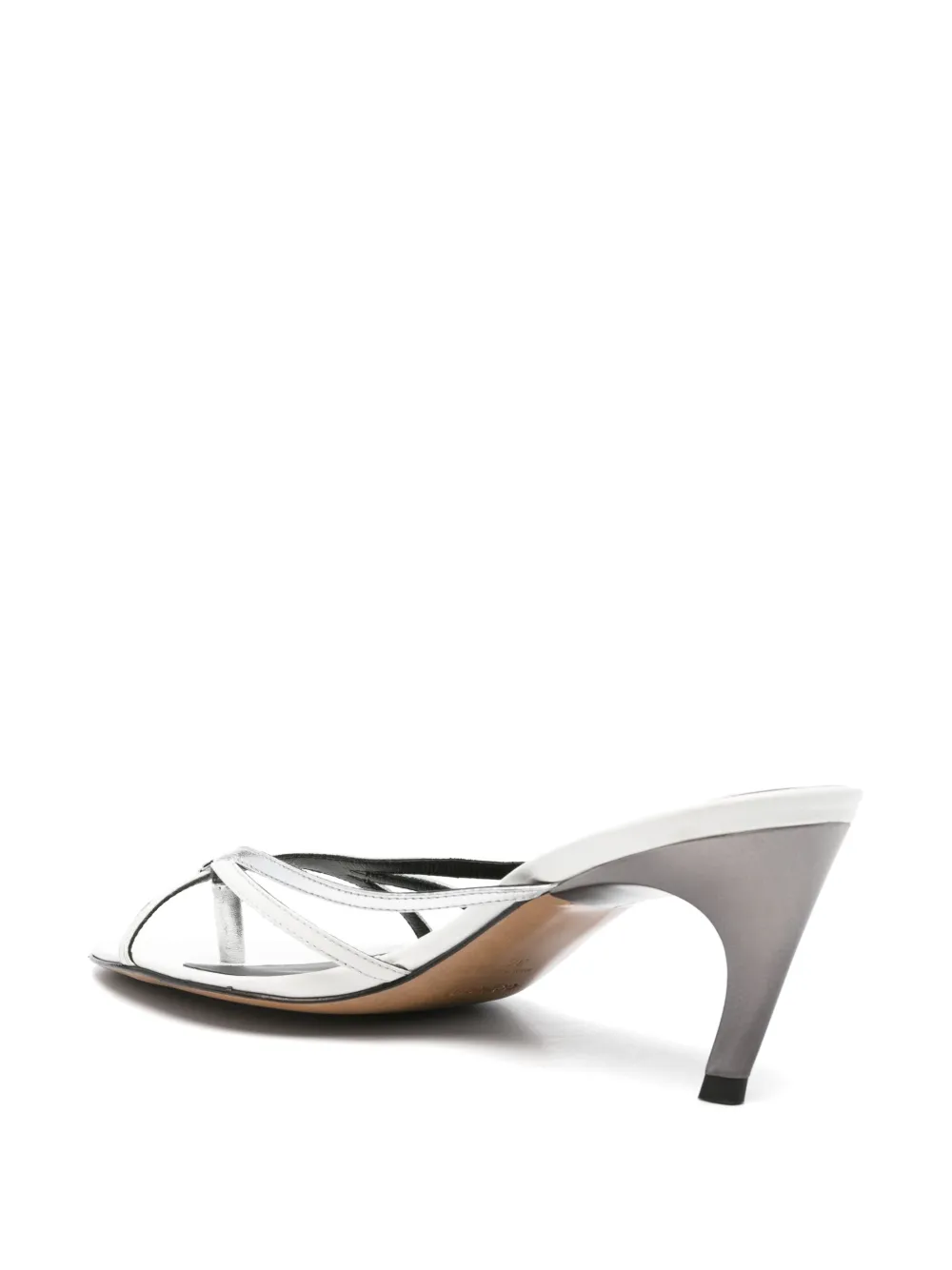 Coperni 75mm leather mules White