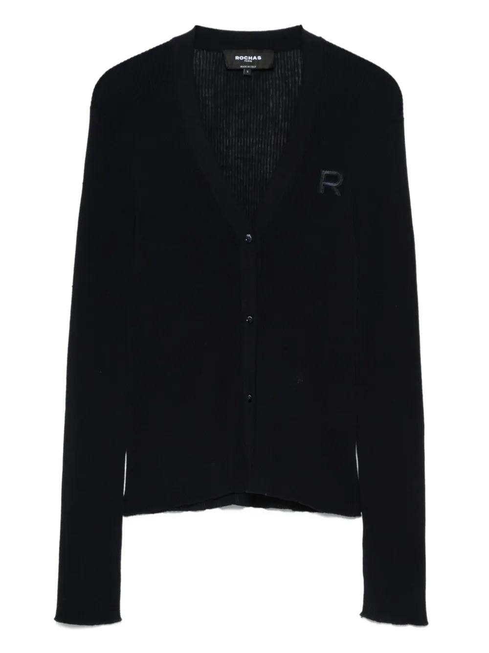 ribbed cardigan