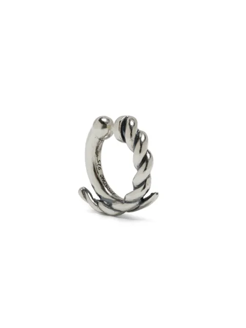KUSIKOHC bijou d'oreille à design torsadé