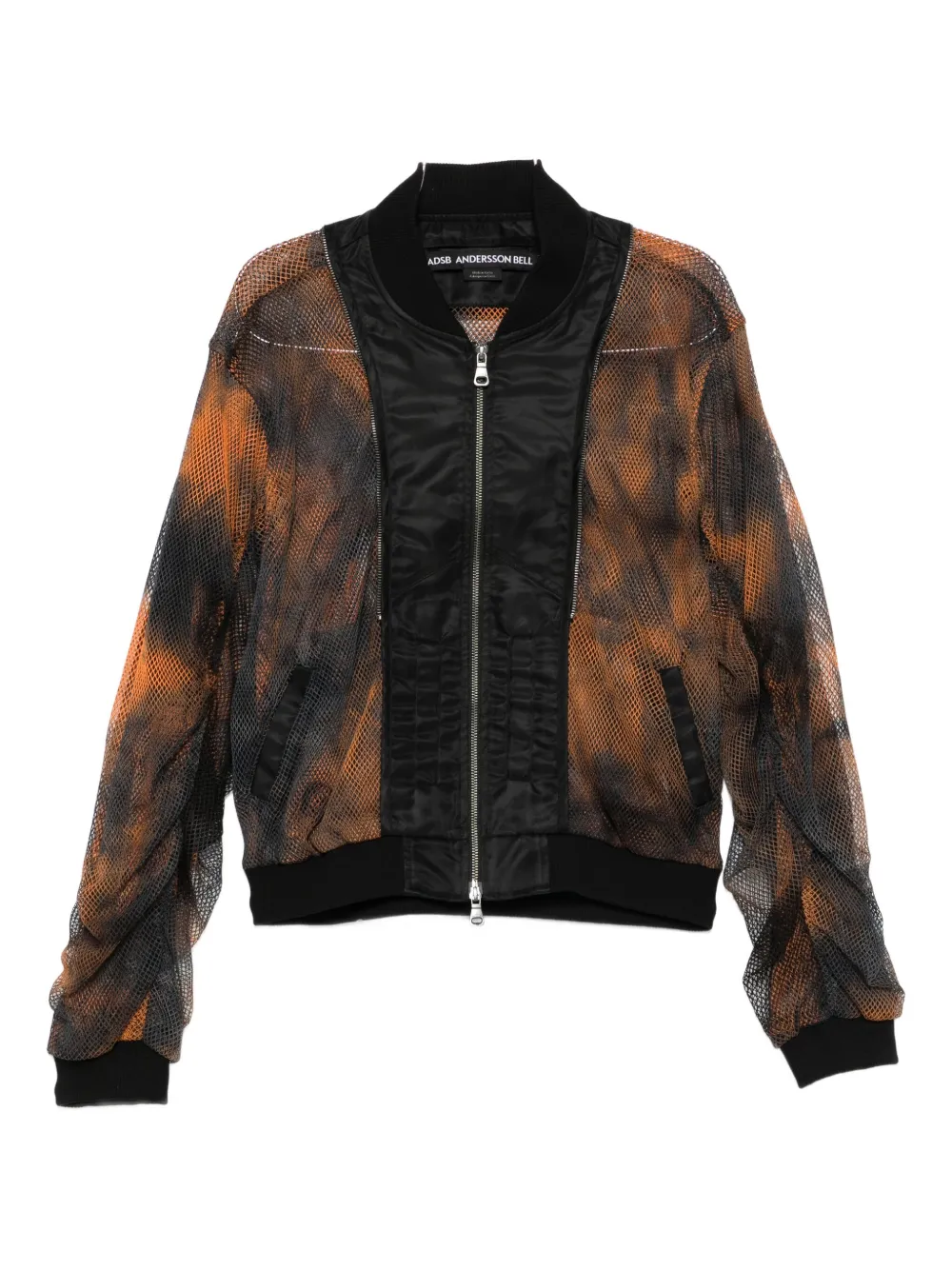 Andersson Bell mesh double-layer bomber jacket Zwart