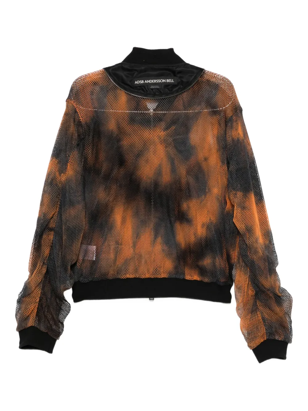 Andersson Bell mesh double-layer bomber jacket Zwart