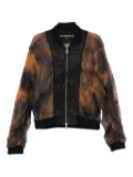 Andersson Bell mesh double-layer bomber jacket - Black