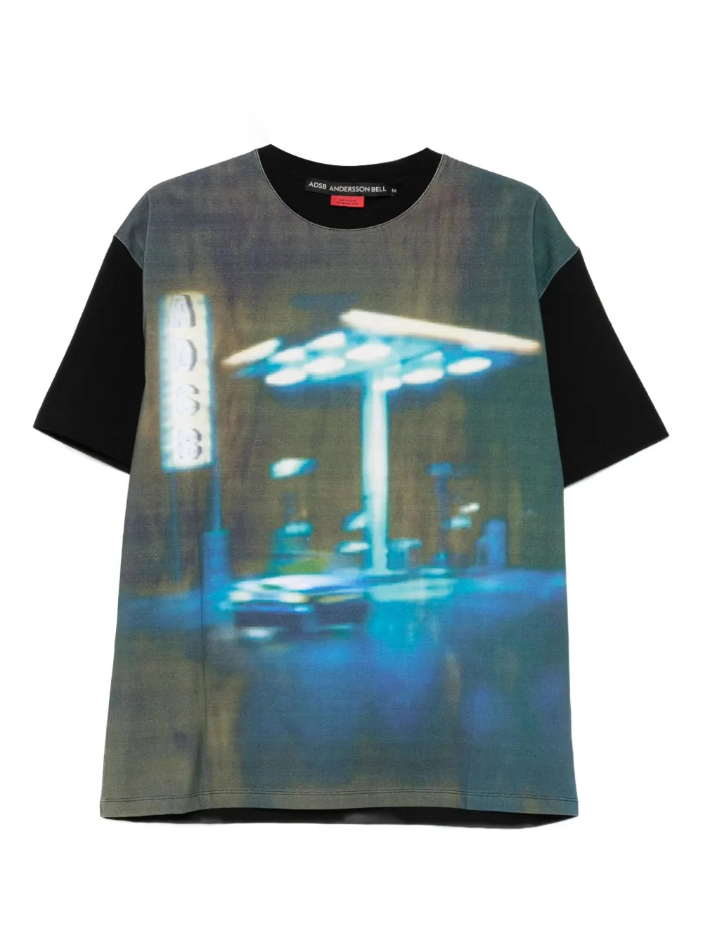 Andersson Bell Gas Station T-shirt Zwart