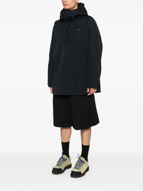 A-COLD-WALL* half-zip Parka | Black | FARFETCH JO