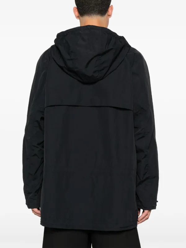 A-COLD-WALL* half-zip Parka | Black | FARFETCH JO