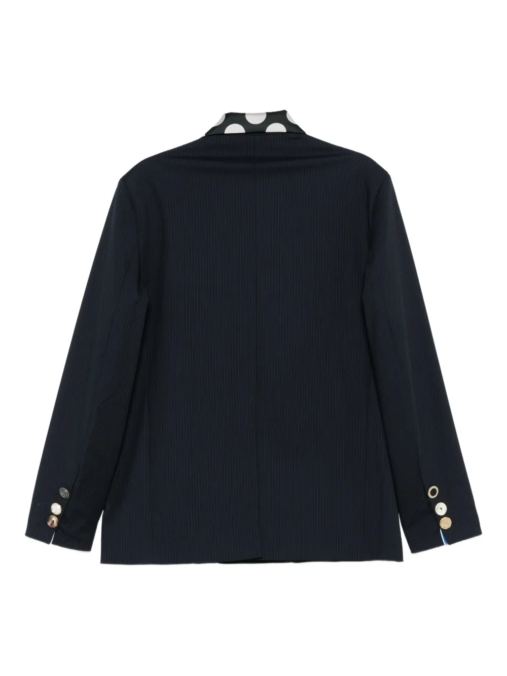 Charles Jeffrey Loverboy Edinburgh blazer met krijtstreep en stippen Blauw