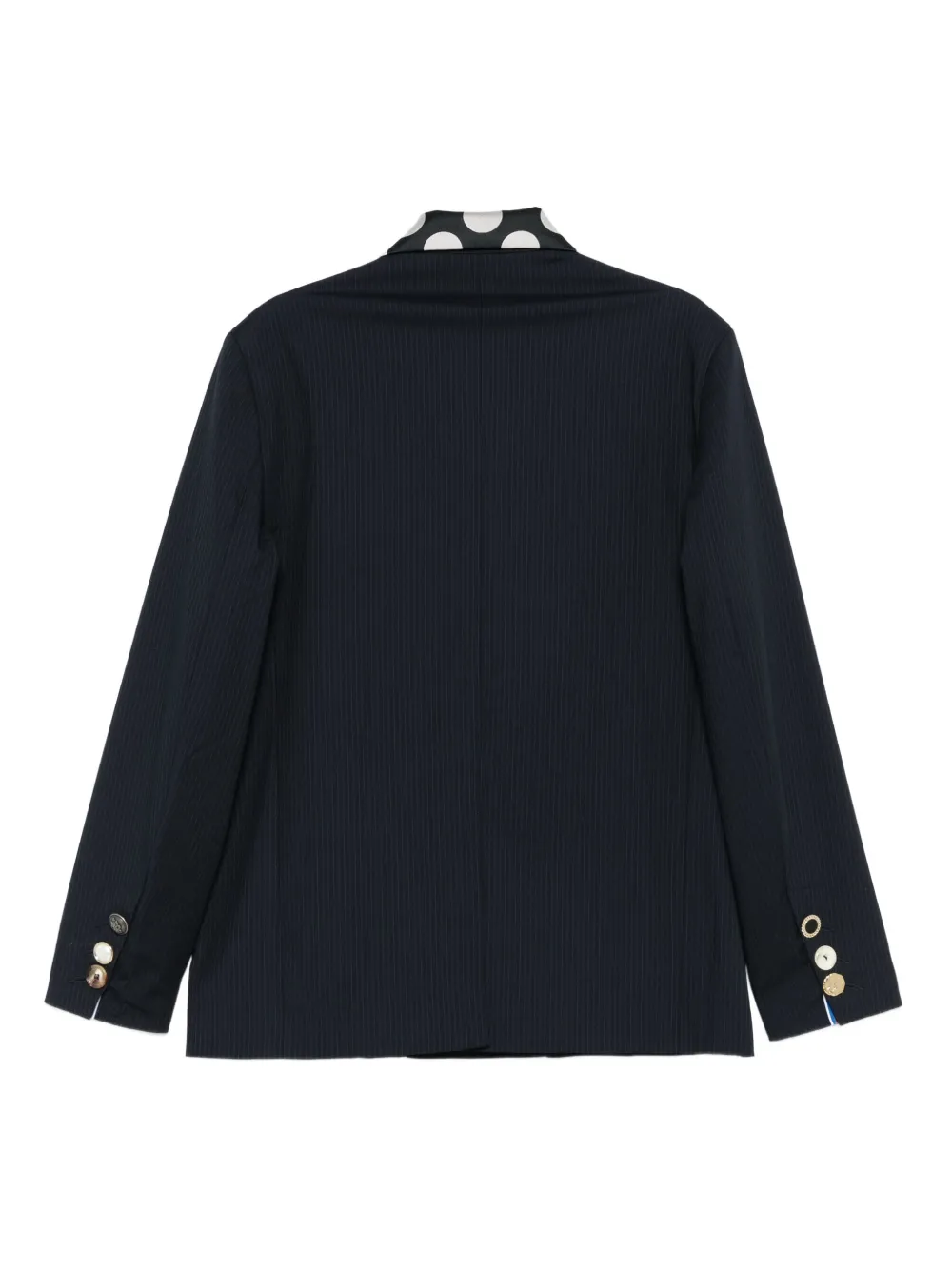 Charles Jeffrey Loverboy Edinburgh pinstripe polka-dot collar blazer | Blazers | Image 2